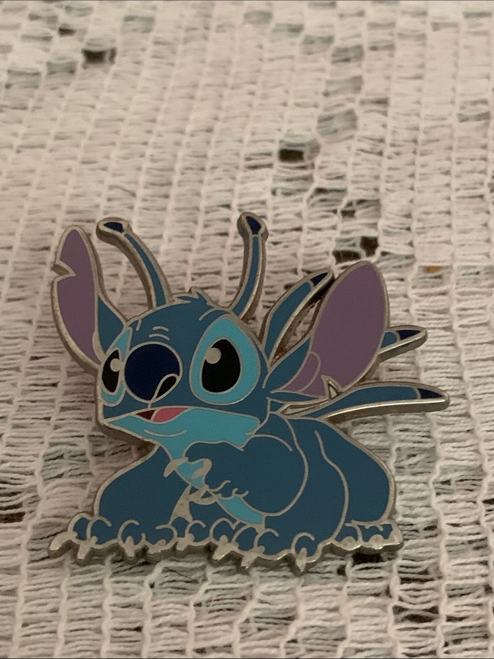 Disney Pin Alien Stitch Curious Experiment 626 Lanyard Set Red